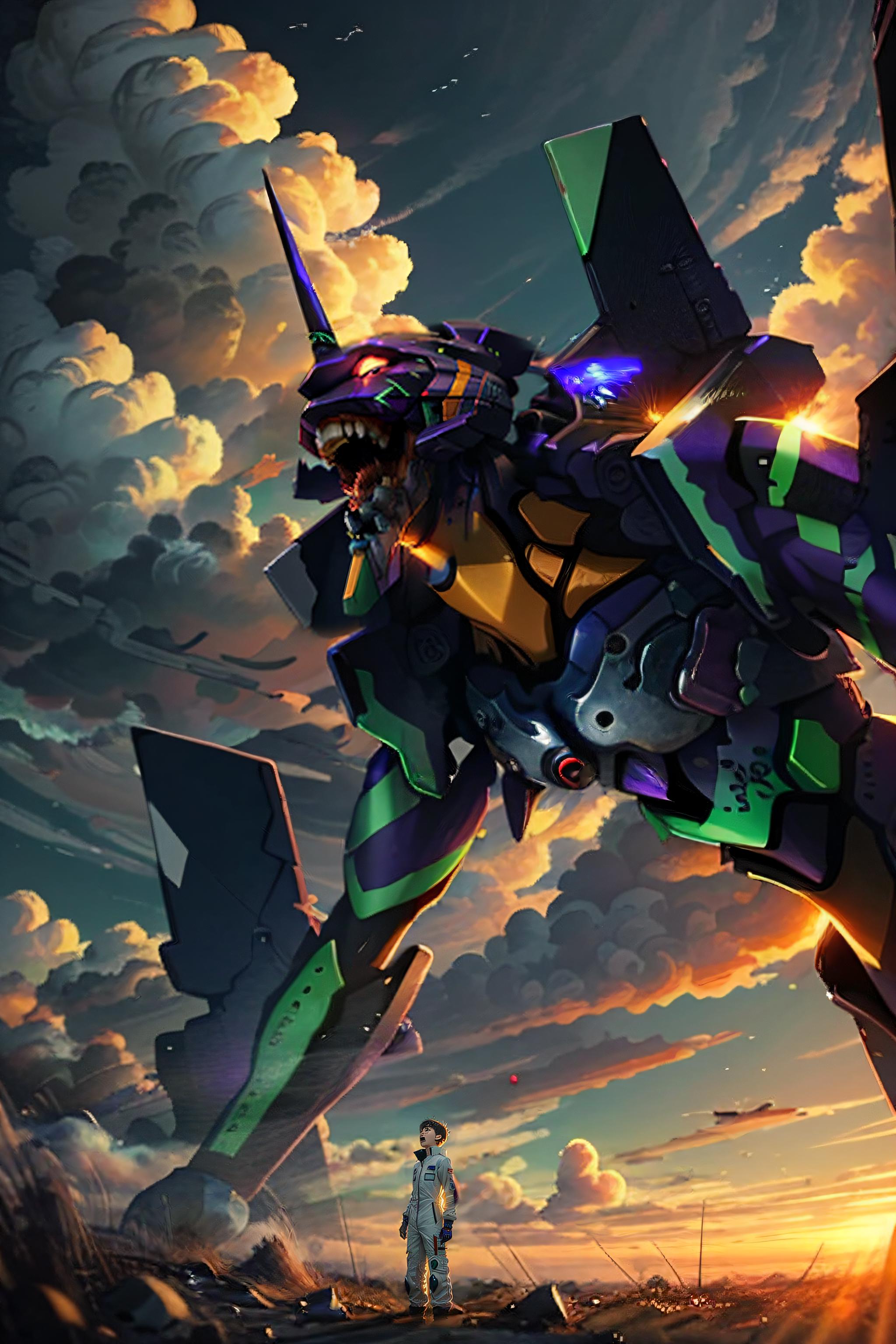 Eva Unit 01 Wallpapers - Top Free Eva Unit 01 Backgrounds - WallpaperAccess